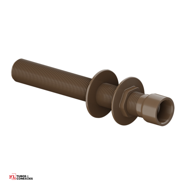 Adaptador Soldável Longo com Flanges Livres para Caixa d’Água