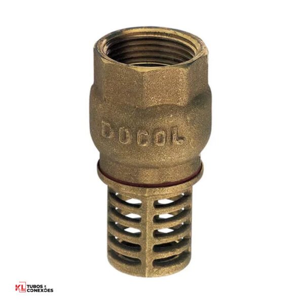 DOCOL - VALVULA SUCCAO METAL 3/4''