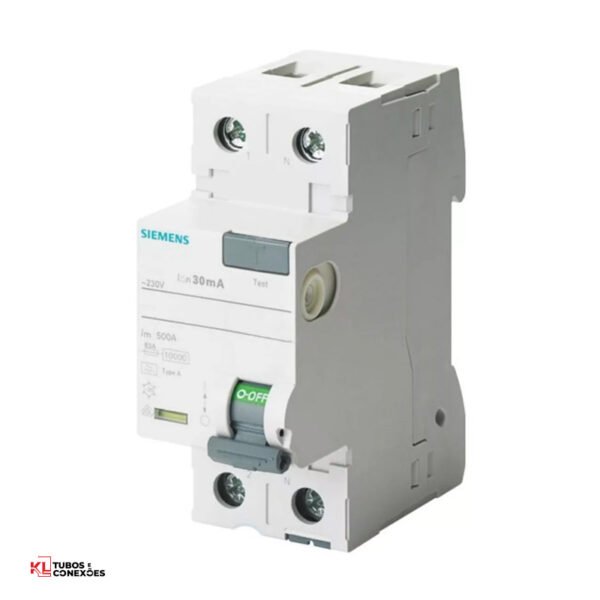 DISPOSITIVO DR 40A A 30 MA DE 2 POLOS - SIEMENS