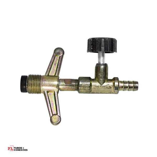 REGISTRO P/ GAS ROSCA FINA / GROSSA